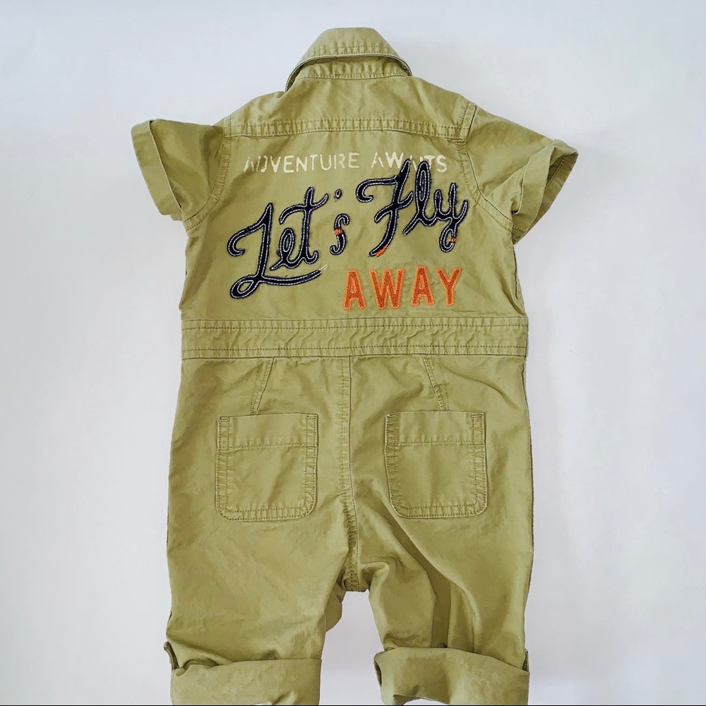 Adorable Boy’s Mechanic Romper